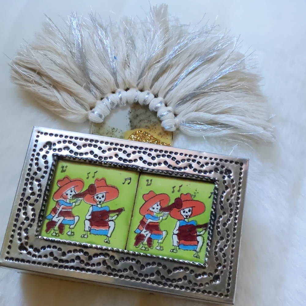 🌸Mexican trinket Box